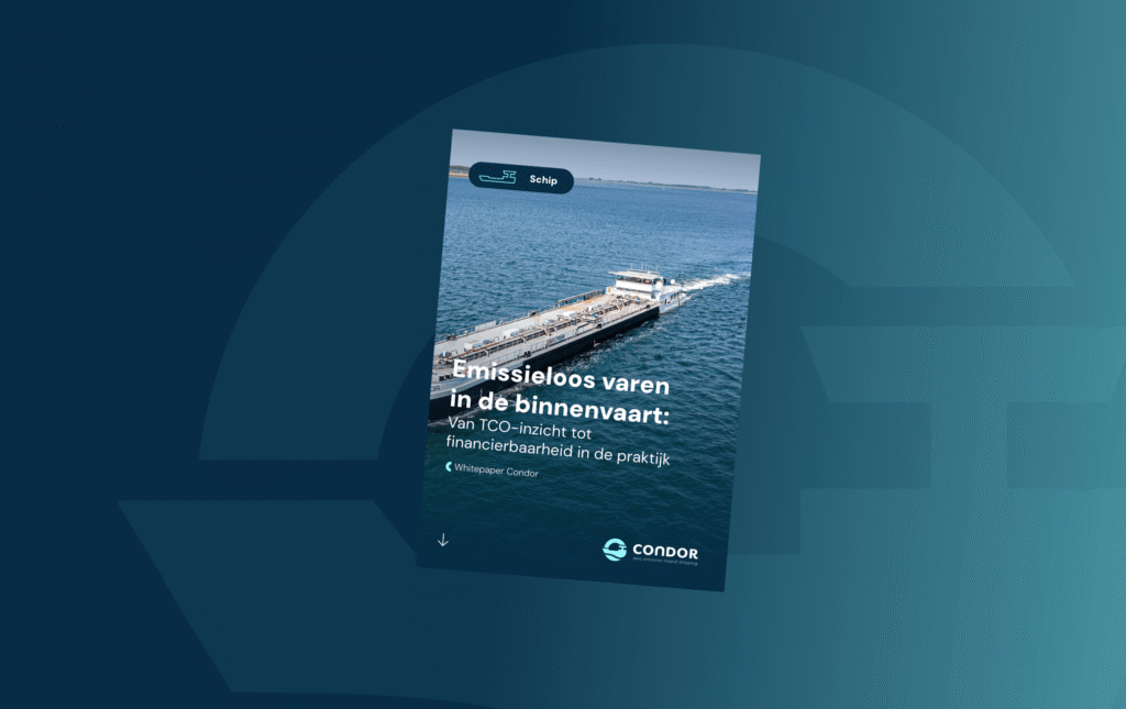 Emissieloos varen in de binnenvaart: Van TCO-inzicht tot financierbaarheid in de praktijk